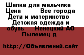 Шапка для мальчика › Цена ­ 400 - Все города Дети и материнство » Детская одежда и обувь   . Ненецкий АО,Пылемец д.